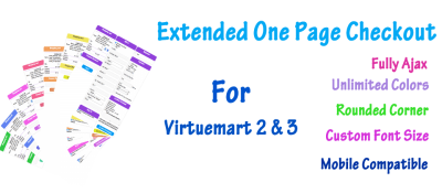 Joomla 
Extended Onepage Checkout For Virtuemart Joomla разработка