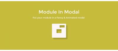  Joomla 
Module in Modal Joomla разработка
