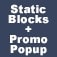 Prestashop доработка модуля Static Blocks + Promo Popup and Notification
