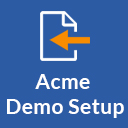 Доработка модуля Acme Demo Setup