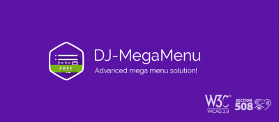 Joomla 
DJ-MegaMenu Light Joomla разработка