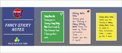 Joomla 
Fancy Sticky Notes Joomla разработка