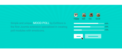 Joomla 
Mood Poll by ExtStore Joomla разработка