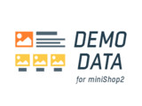 Доработка модуля msDemoData - "Демо данные для minishop - категории