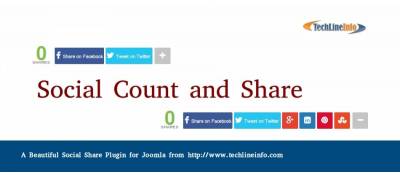 Joomla 
Social Count and Share Joomla разработка