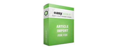 Joomla доработка модуля 
Article Import for Form2Content