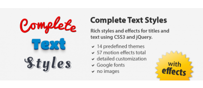  Joomla 
Complete Text Styles Joomla разработка