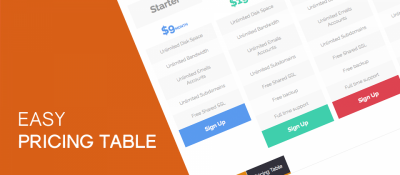 Joomla 
Easy Pricing Table Joomla разработка