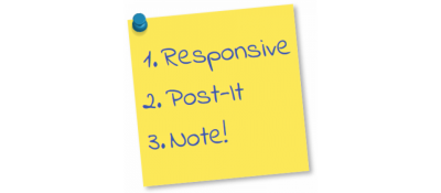 Joomla 
Responsive Post-it Note Joomla разработка