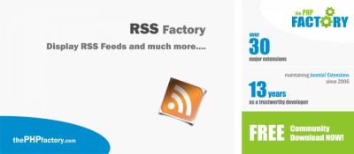 Joomla 
RSS Factory (lite version) Joomla разработка