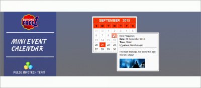 Joomla 
Mini Event Calendar Joomla разработка
