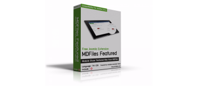 Joomla доработка модуля 
MDFiles Featured