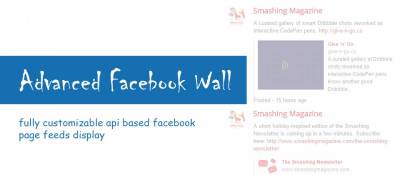 Joomla 
Advanced Facebook Wall Joomla разработка