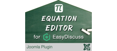  Joomla 
Equation Editor for EasyDiscuss Joomla разработка