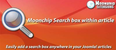 Joomla 
Moonchip Search box within article Joomla разработка