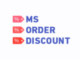 Доработка модуля msOrderDiscount - Скидка на заказ в процентах либо фиксированная в рублях в админке minishop2