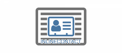 Joomla доработка модуля 
InlineContact
