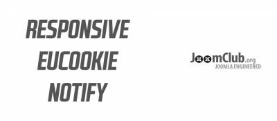 Joomla 
Responsive EU Cookie Notify Joomla разработка