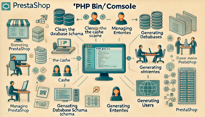 Использование команды php bin/console в PrestaShop