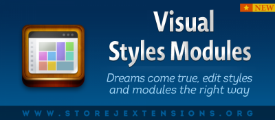 Joomla 
Visual Styles Modules Joomla разработка