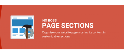 Joomla 
No Boss Page Sections Joomla разработка