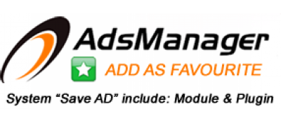  Joomla 
Favorites and Save AD for AdsManager Joomla разработка