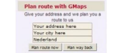 Joomla 
Plan route with GMaps Joomla разработка