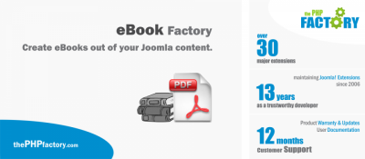 Joomla 
eBook Factory Joomla разработка