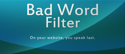 Joomla 
Bad Word Filter Joomla разработка