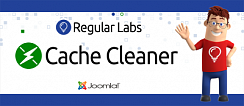 Joomla доработка модуля 
Cache Cleaner