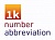 Доработка модуля NumberAbbreviation - Модификатор для сокращения больших чисел в формате 1.2K