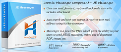 Joomla доработка модуля 
JE Messenger