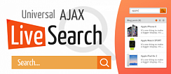 Joomla доработка модуля 
Universal AJAX Live Search