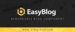 Joomla доработка модуля 
EasyBlog