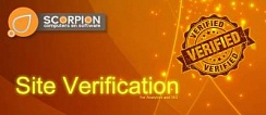 Joomla доработка модуля 
Scorpion Site Verification