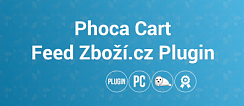 Joomla доработка модуля 
Phoca Cart Feed Zboží.cz